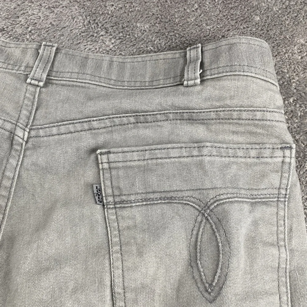 Levis With A Skosh More Room Made In USA Jeans Mens 40x28.5 High Rise Gray‎ VTG